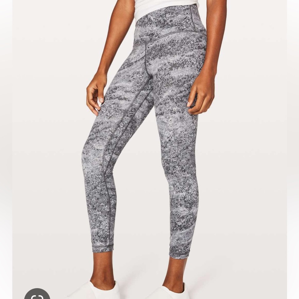 Lululemon Align Leggings. 25”. Size 4. Gray Marble
